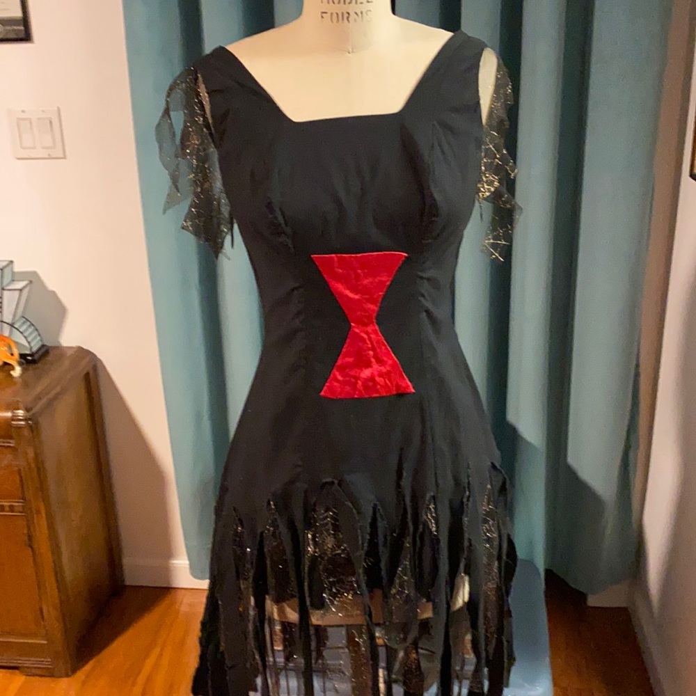 Handmade Black Widow Spider Costume